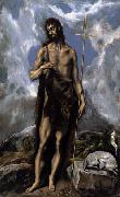 St. John the Baptist El Greco